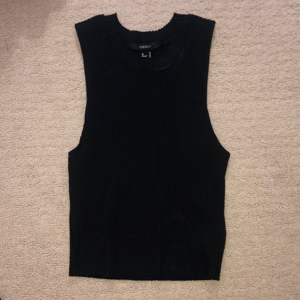 Forever 21 black tank